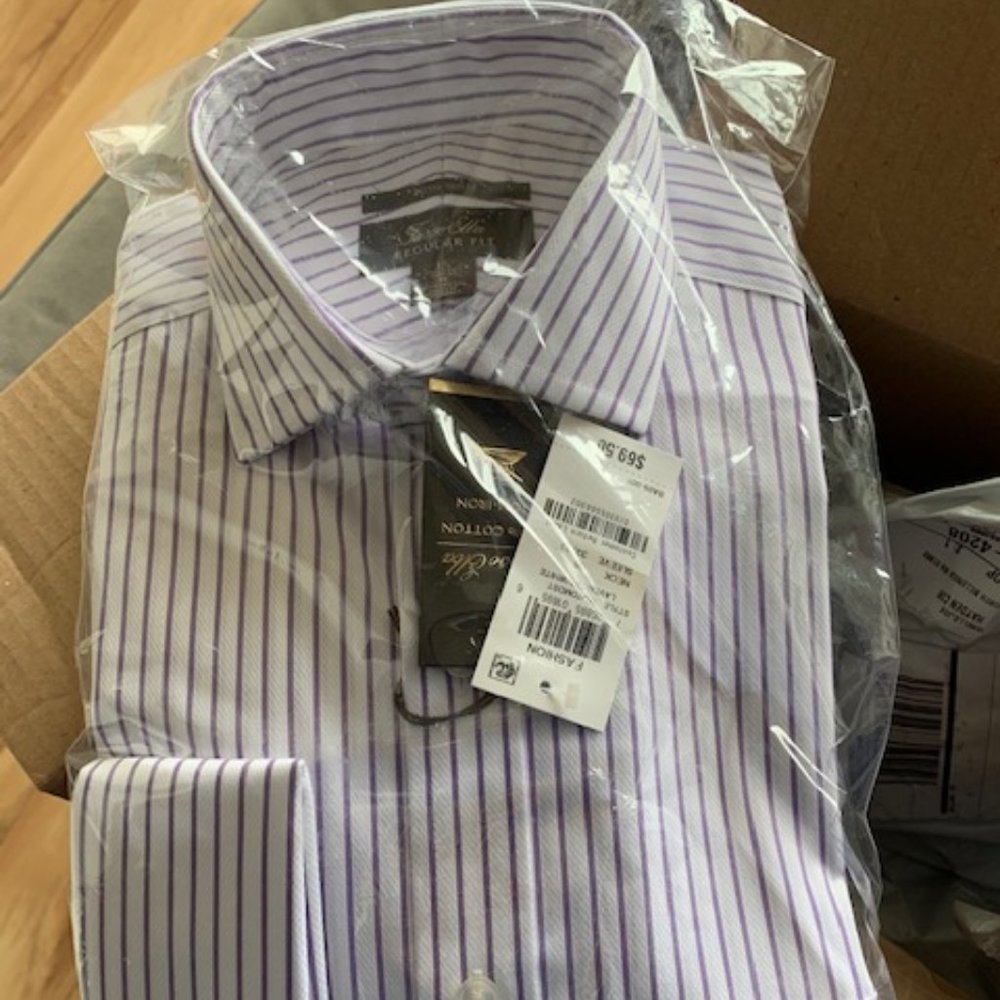 Tasso Elba Men's French Cuff Dress Shirt